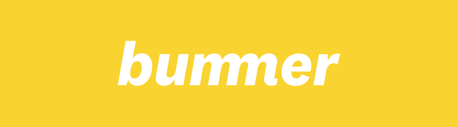 Bummer logo