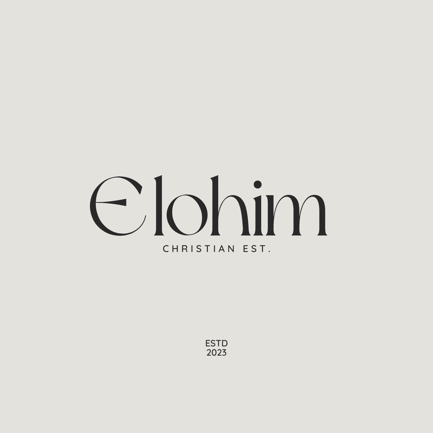Elohim Christian Est. logo