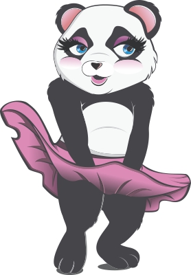The Blushing Panda Beauty & Spa  logo