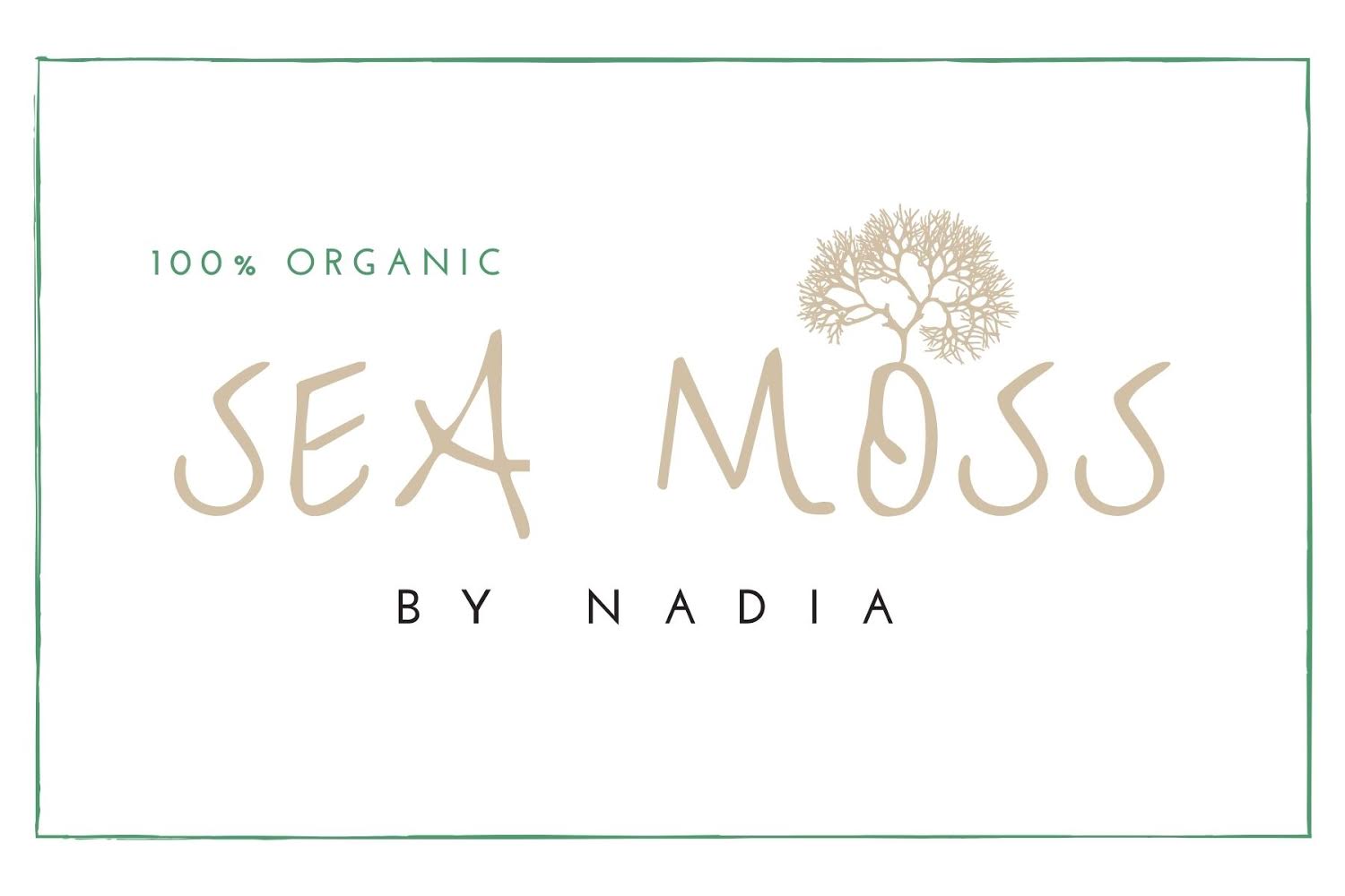 Sea Moss By Nadia  logo