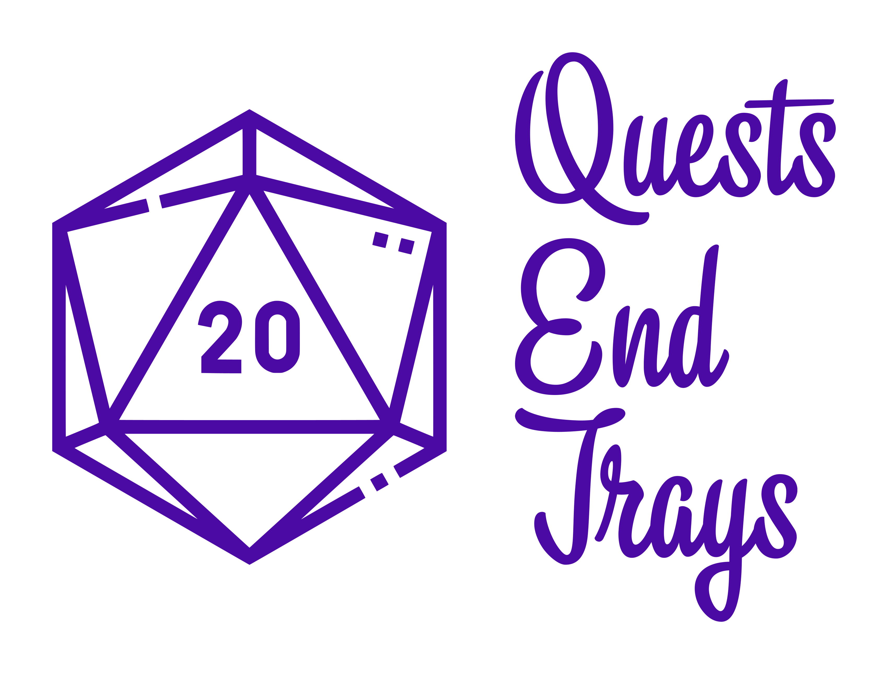 Quest's End Trays logo