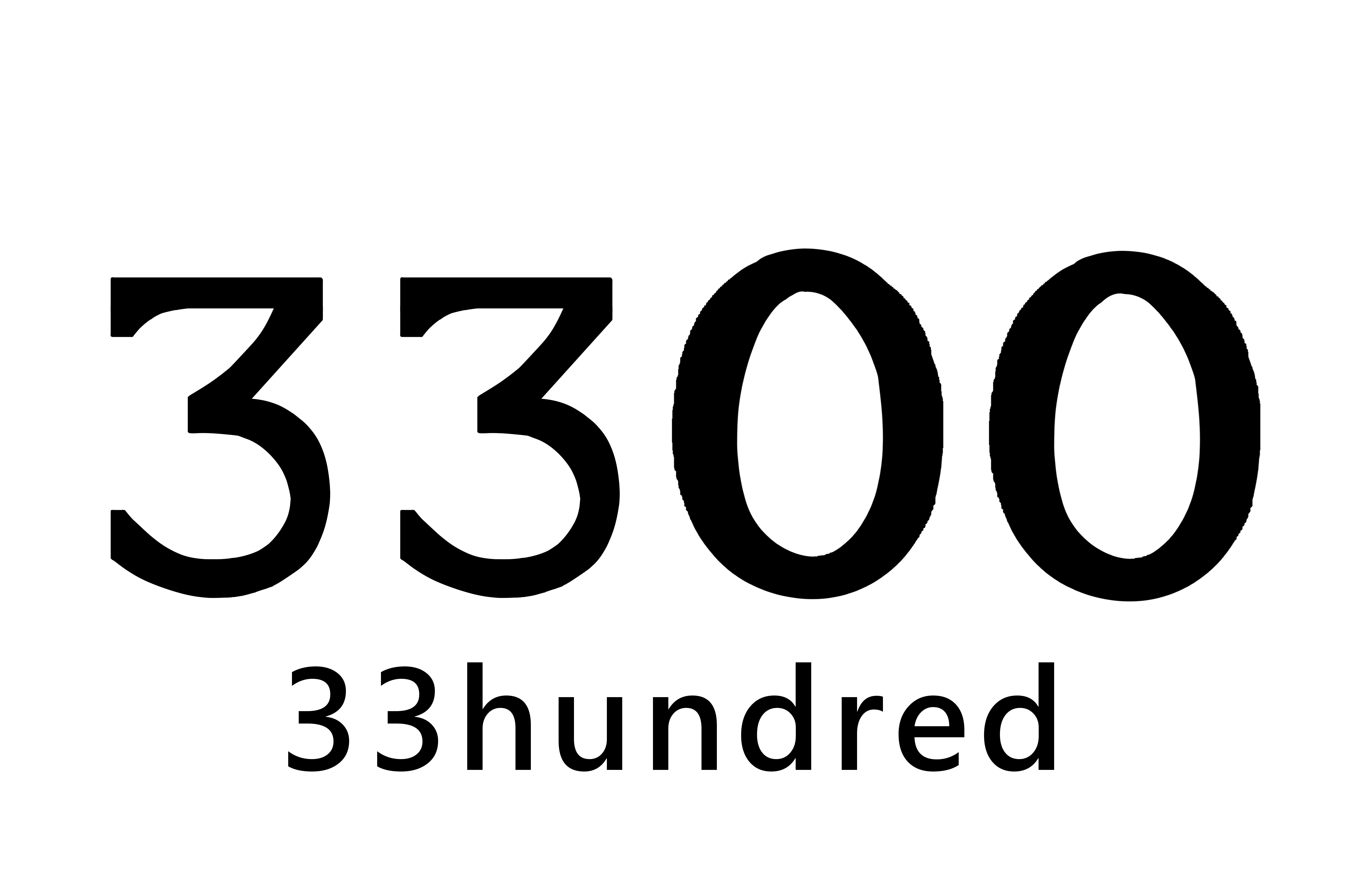 33hundred logo