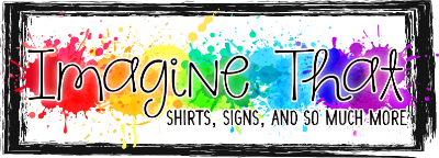 Imagine That DTF Transfers logo