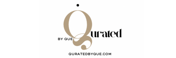 Qurated by Que logo