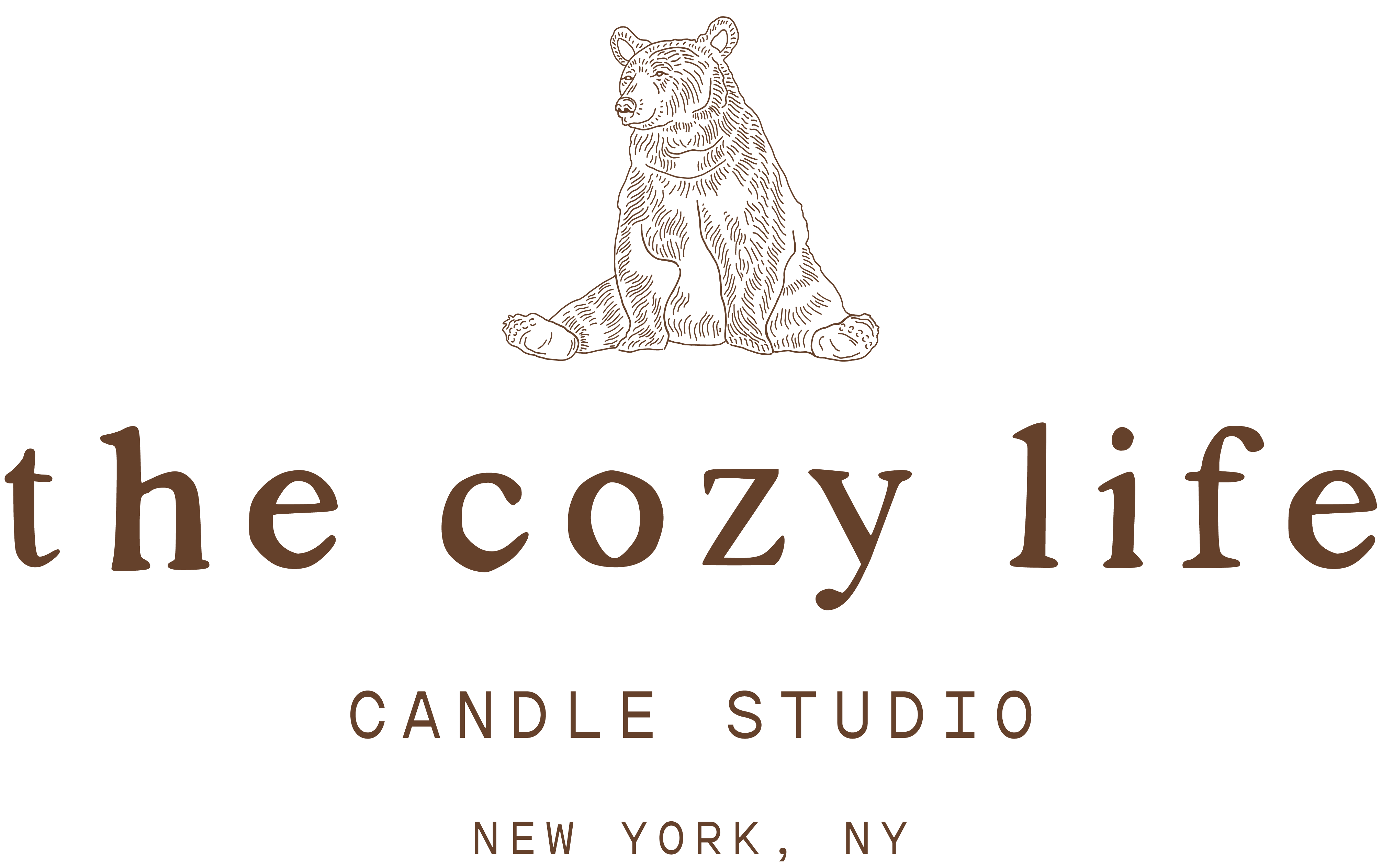 The Cozy Life Candle Studio logo