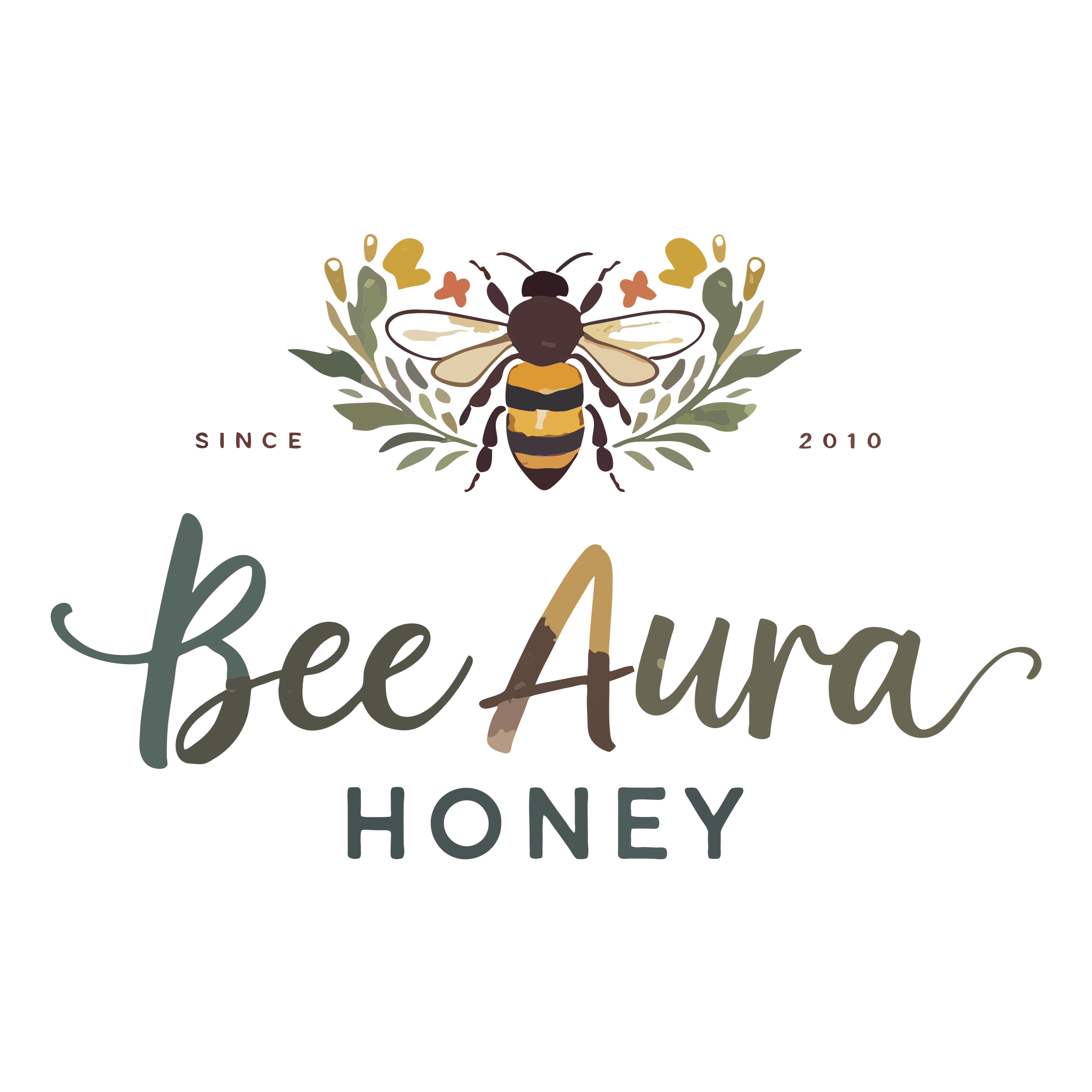 Bee Aura Honey logo