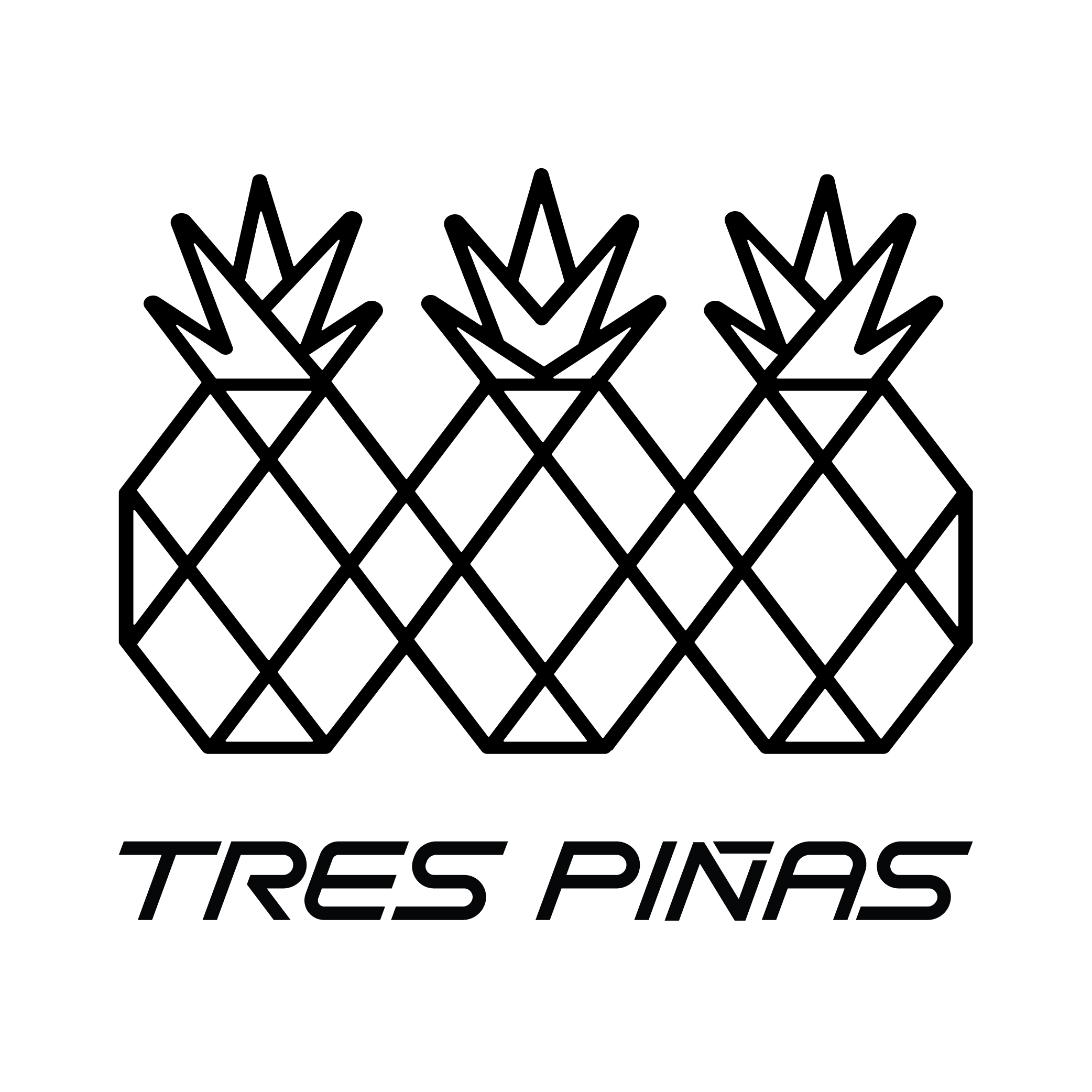 Tres Piñas logo