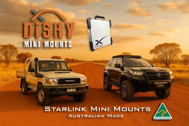 Dishy Mini Mounts - Australia logo