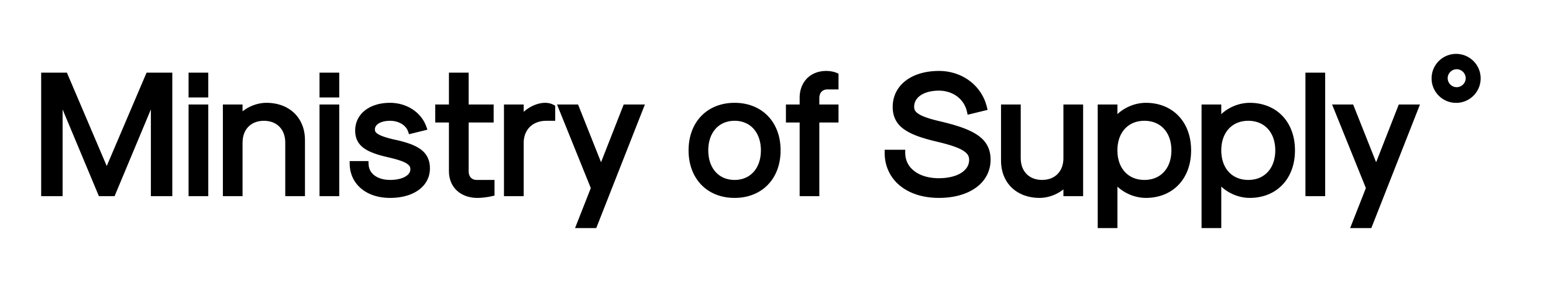 Ministry of Supply logo