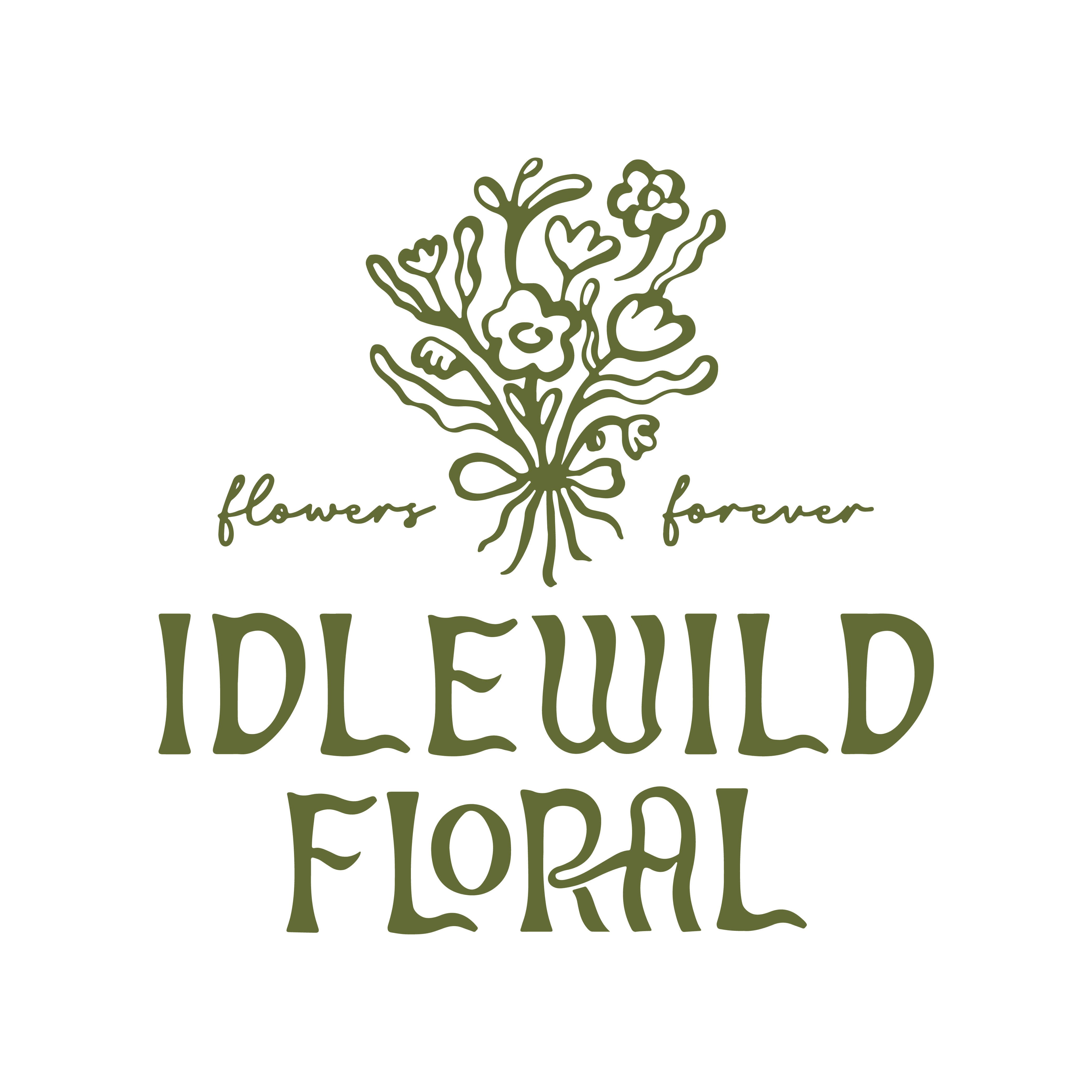 Idlewild Floral Co. logo