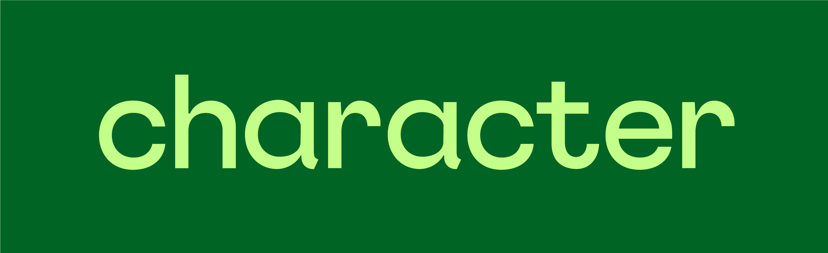 Character logo