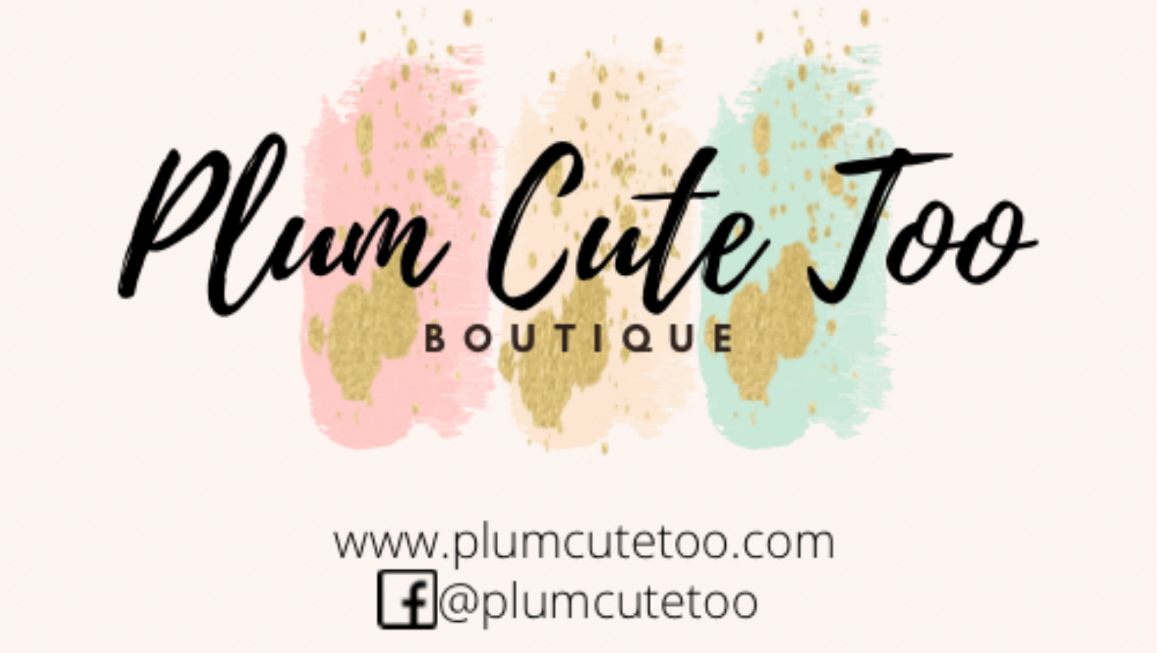 Plum Cute Too Boutique logo